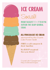 Ice Cream Flyer | Summer Flyers