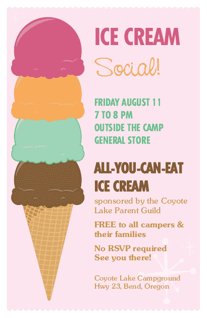 Ice Cream Flyer | Summer Flyers