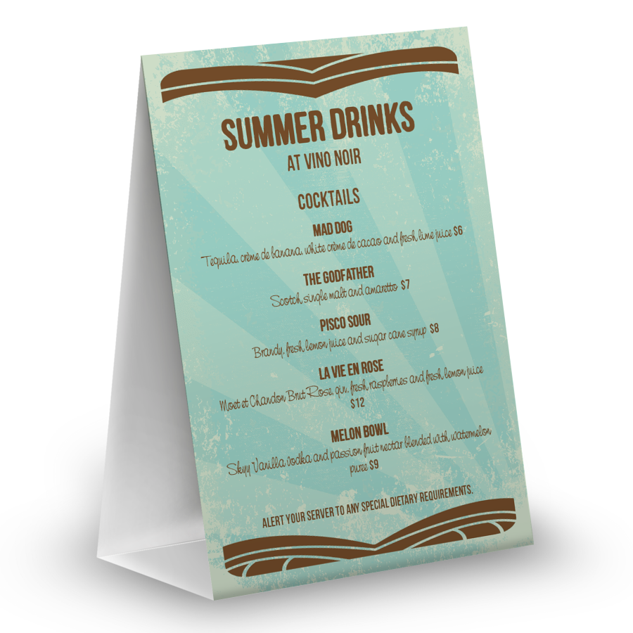 Table Tents For Restaurants MustHaveMenus   Table%20tent%204x6 Table Tent 900 