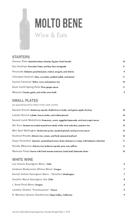 Wine List Templates that are Easy to Edit MustHaveMenus